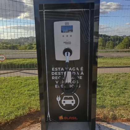 Ponto de recarga para veículos elétricos